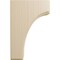 Ekena Millwork 1 3/4"W x 4"D x 6"H Clarksville Bracket, Rubberwood BKTW02X04X06CVRW - alternate 4